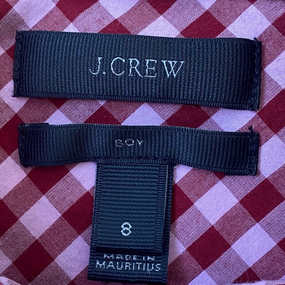 J Crew cotton shirt age 8. Like new condition - Picture 4 of 4